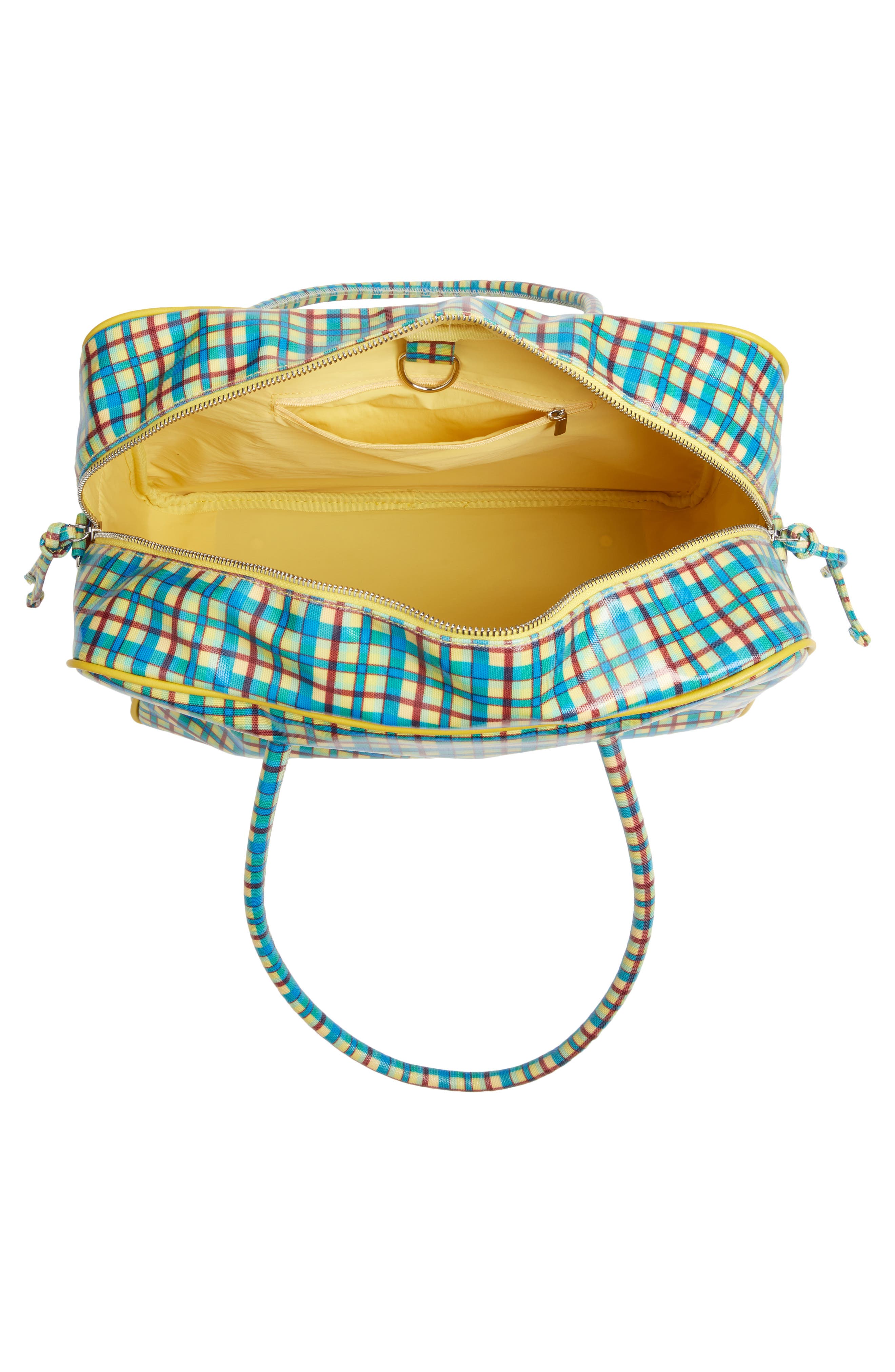 Damson Madder Truro Coated Holdall Shoulder Bag, Alternate, color, Green Multi