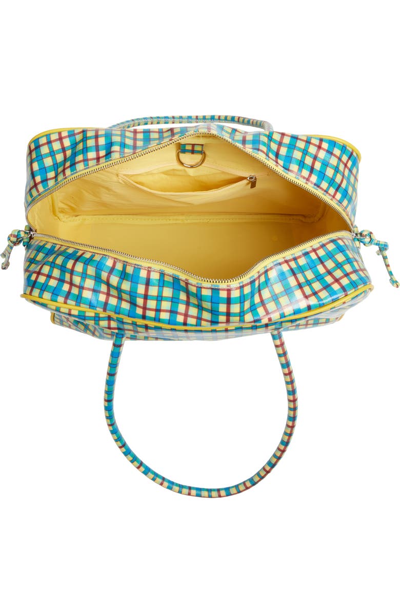 Damson Madder Truro Coated Holdall Shoulder Bag, Alternate, color, Green Multi