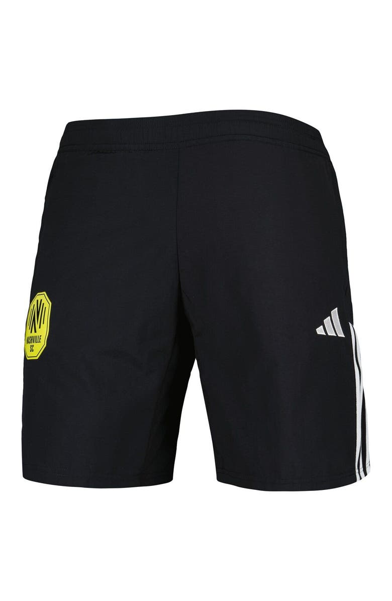 adidas Men's adidas Black Nashville SC Downtime Shorts, Alternate, color, Black
