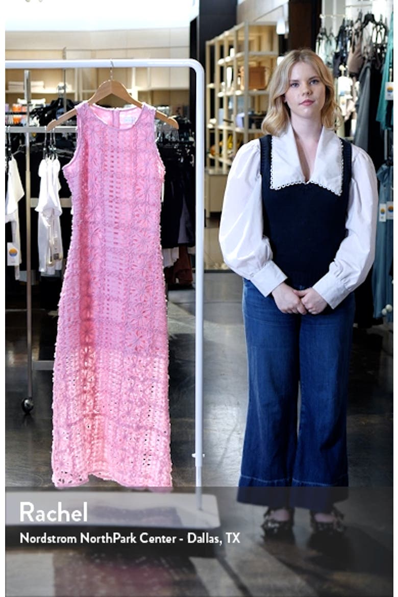 Textured Sleeveless Maxi Dress video