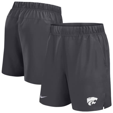 Men's Nike Anthracite Kansas State Wildcats Performance Victory Shorts