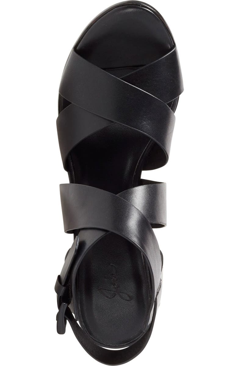 Joie 'Avery' Crisscross Block Heel Sandal, Alternate, color,