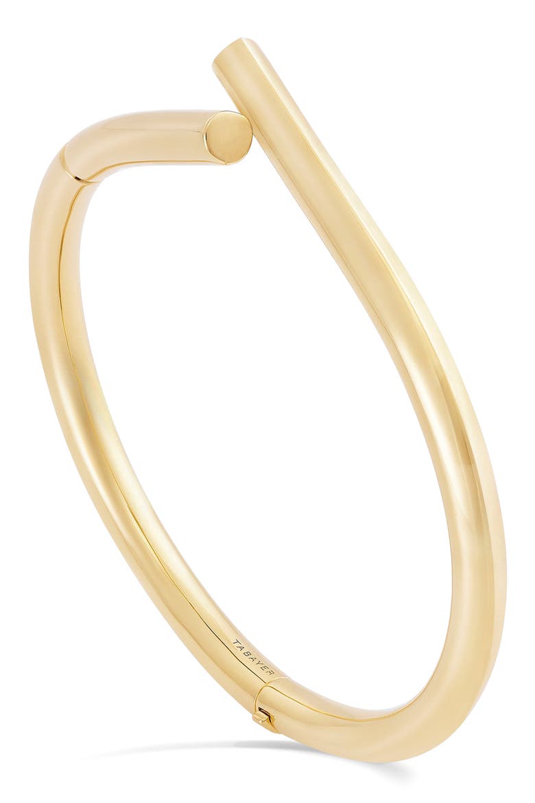 Oera Hinged Bracelet, Alternate, color, YELLOW GOLD