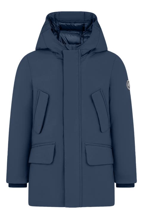 Kids' Basic Water Resistant Long Parka (Toddler & Little Kid)