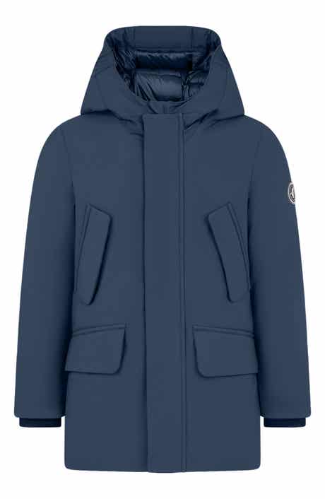Save The Duck Kids' Basic Water Resistant Long Parka