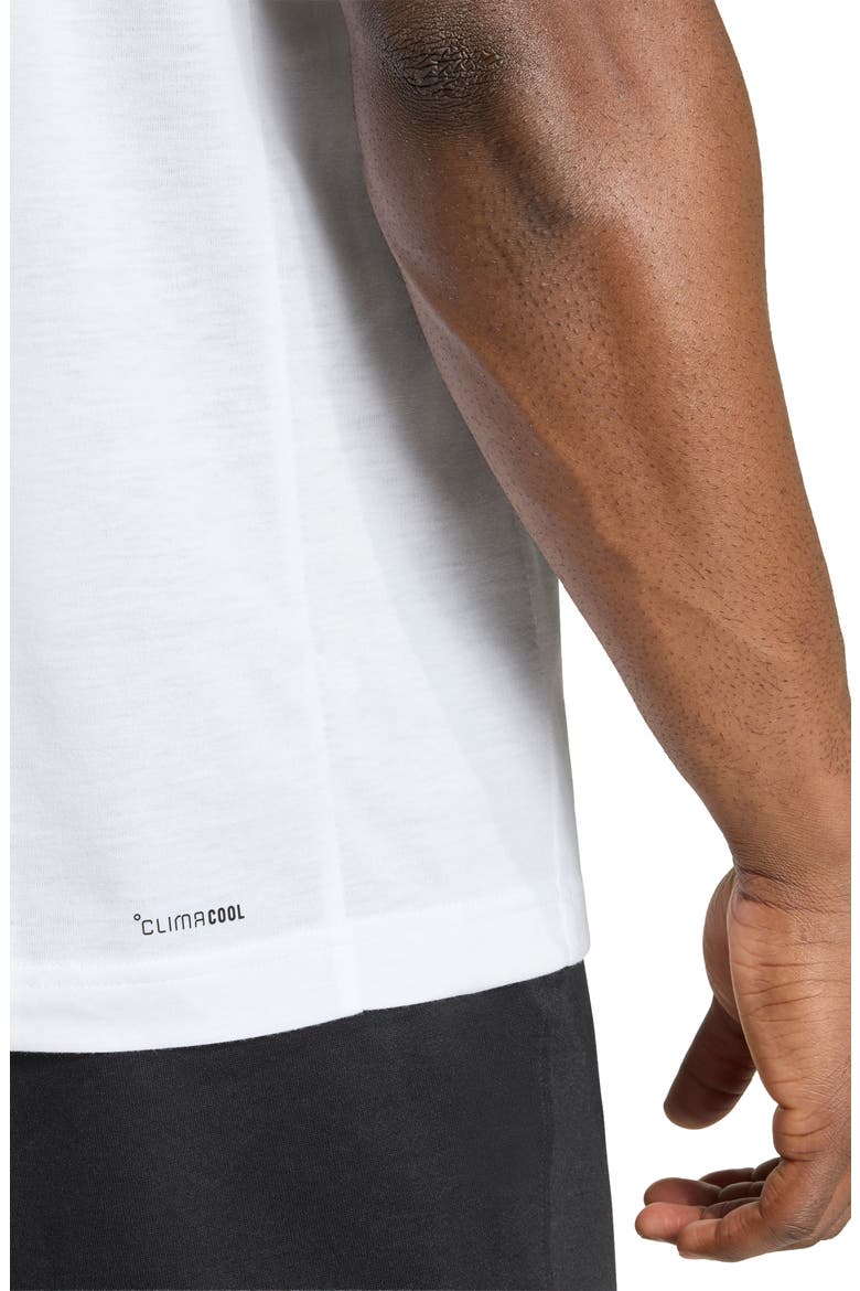Climacool Training Tee, Alternate, color, WHITE