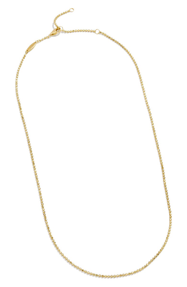 BaubleBar Kacy Snake Chain Necklace, Main, color, 