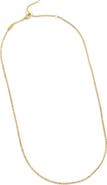BaubleBar Kacy Snake Chain Necklace