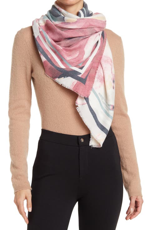 Watercolor Floral Supersoft Wrap