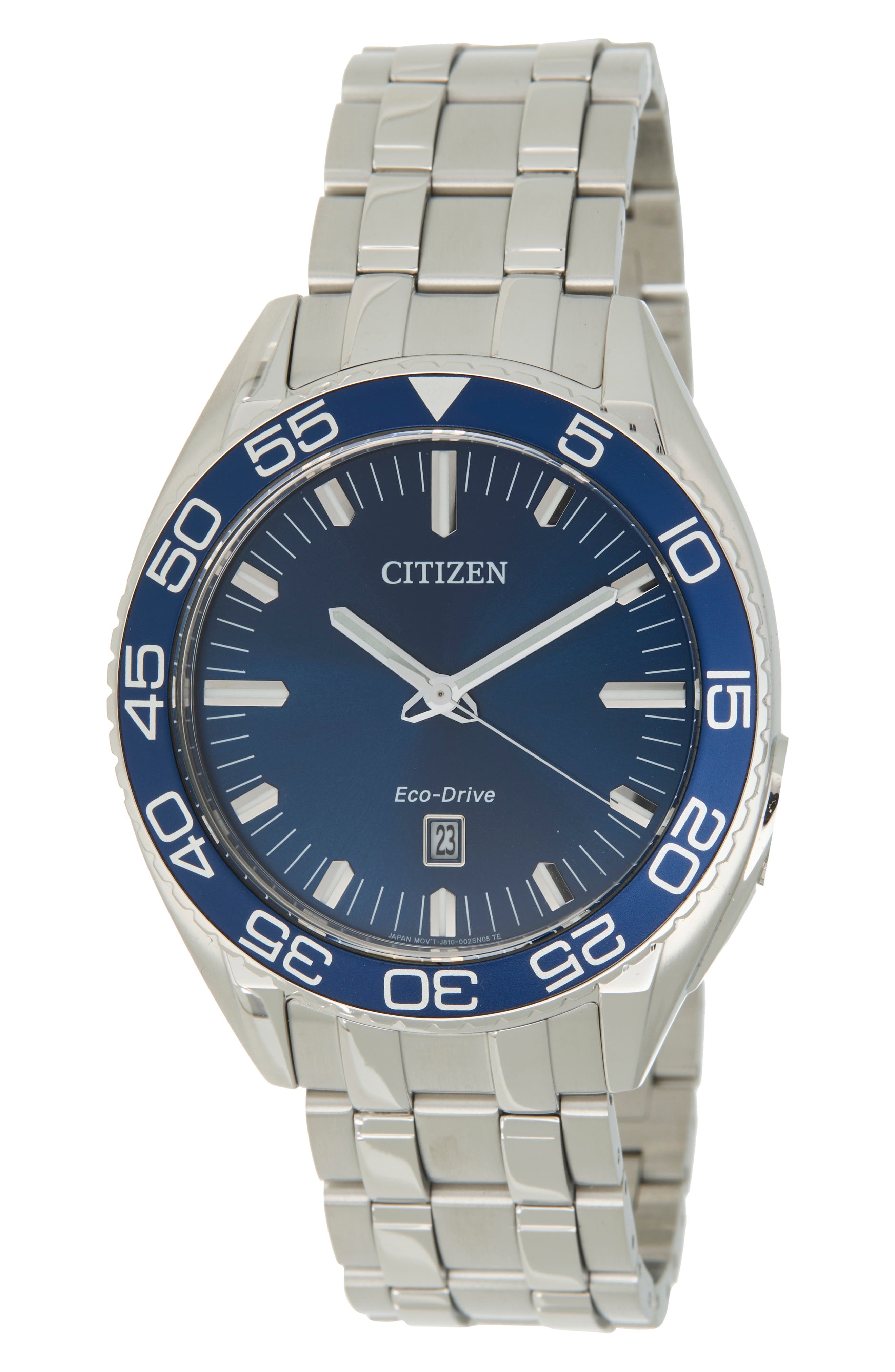 Citizen Carson Eco-Drive Bracelet Watch, 41mm