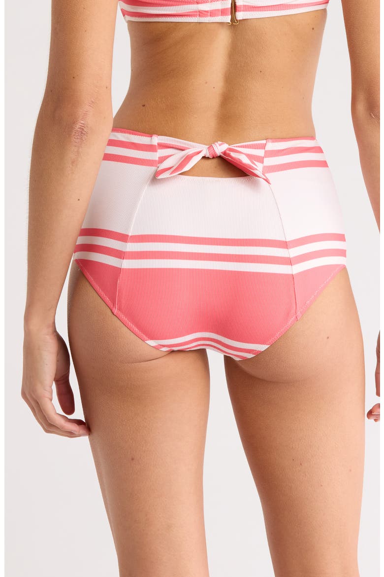 Elsi High Waist Bikini Bottoms, Alternate, color, AYELE FRAGARIA