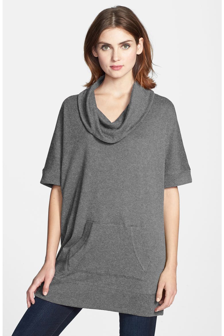 Cowl Neck Tunic, Main, color, MEDIUM GREY