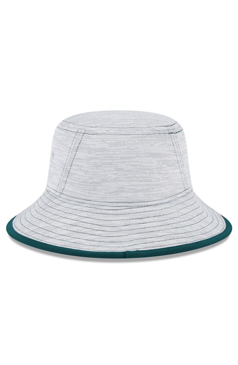 New Era Men's New Era Gray Oakland Athletics Game Bucket Hat, Alternate, color, Gray