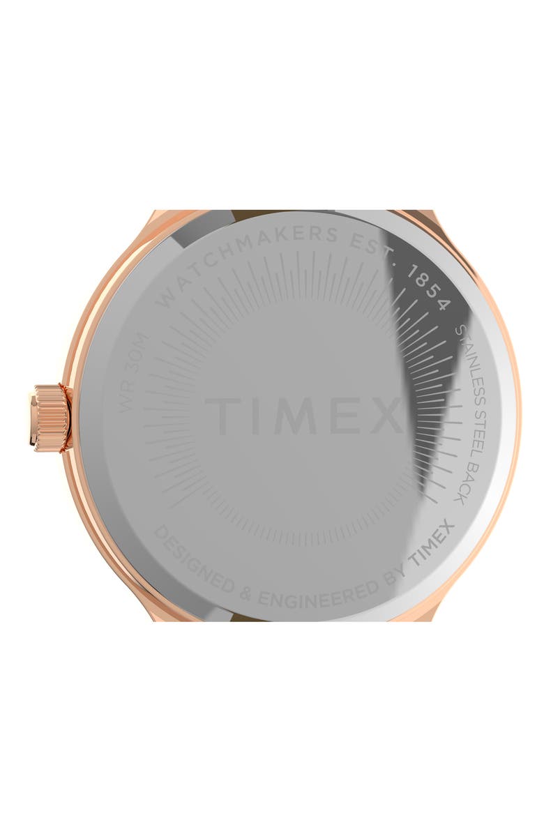 Timex<sup>®</sup> Peyton Leather Strap Watch, 36mm, Alternate, color, 