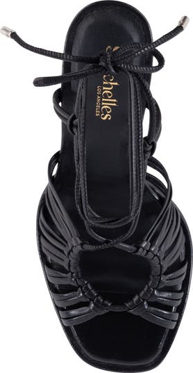 Te Amo Ankle Wrap Sandal