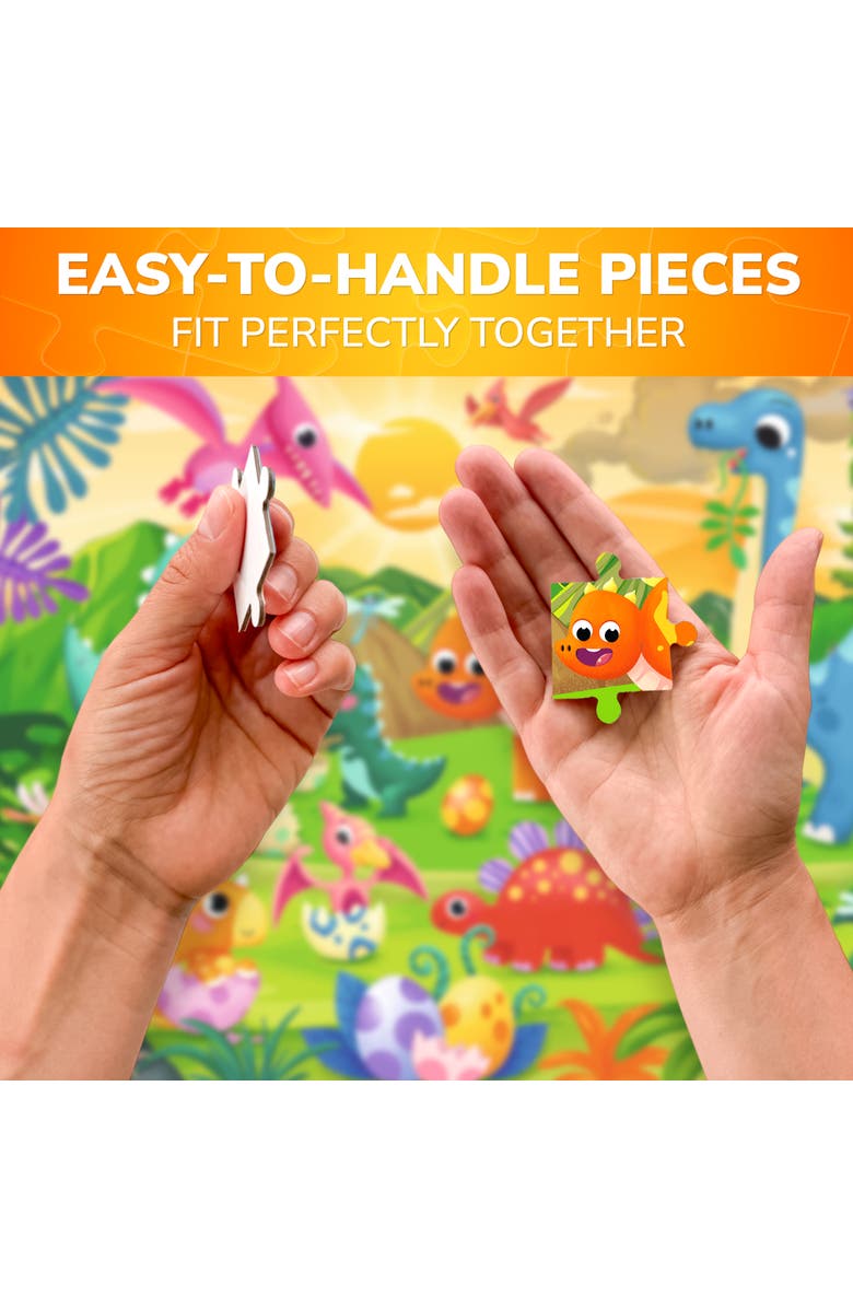 Quokka 60-Piece Jigsaw Puzzle for Kids - Animal and Fantasy, Alternate, color, Dino