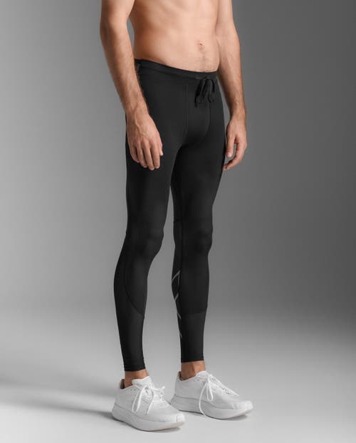 2xu Aero Mesh Compression Tights In Black