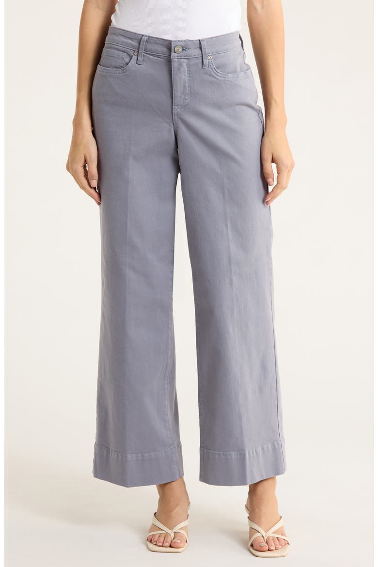 Teresa High Waist Wide Leg Ankle Jeans, Main, color, SHADOW BLUE