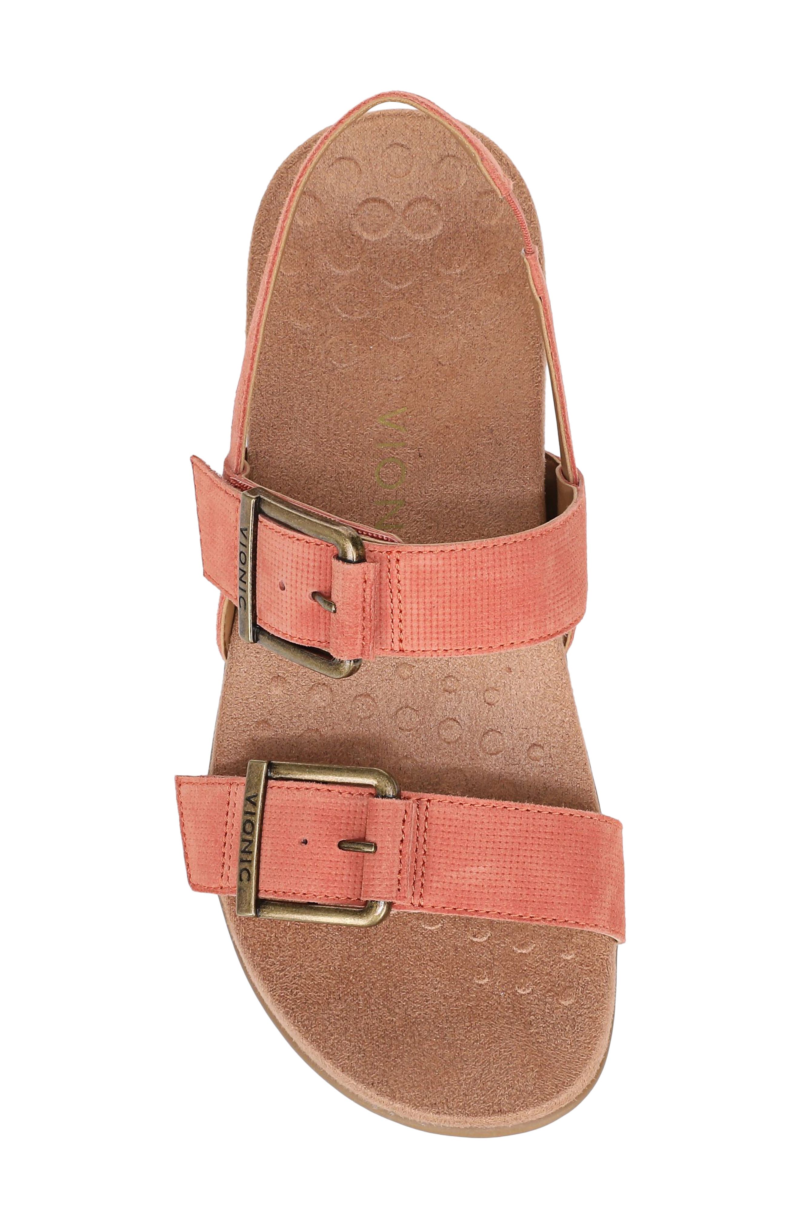 Reese Sandal, Alternate, color, APRICOT BRANDY