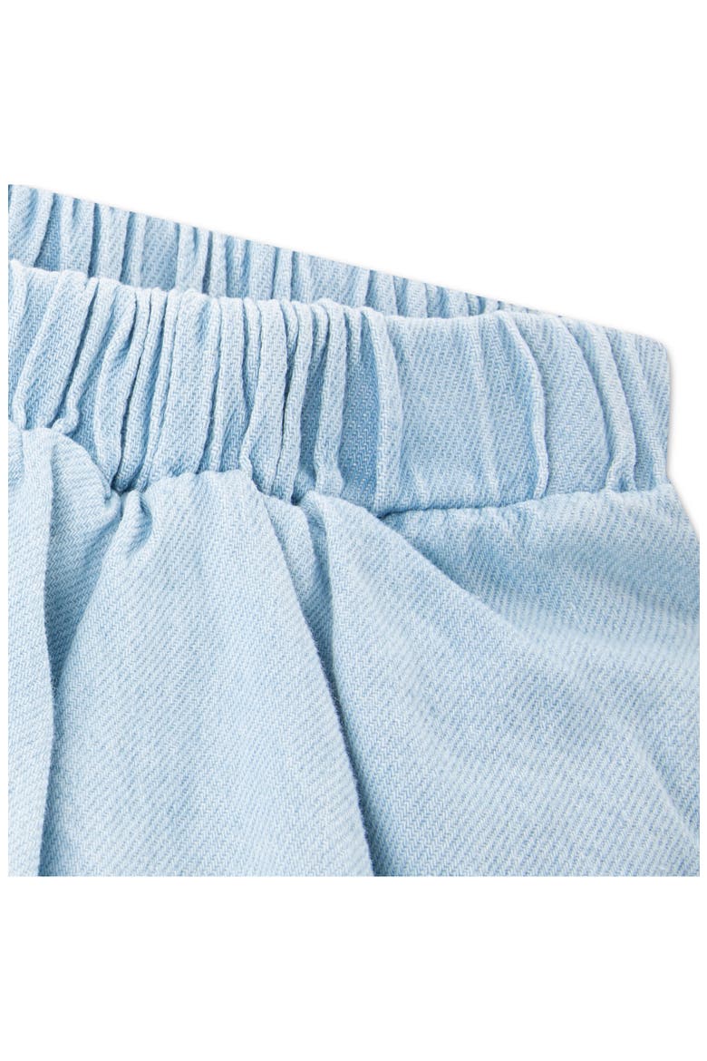 Kid's Denim Bubble Skort, Alternate, color, WOW ME OVER