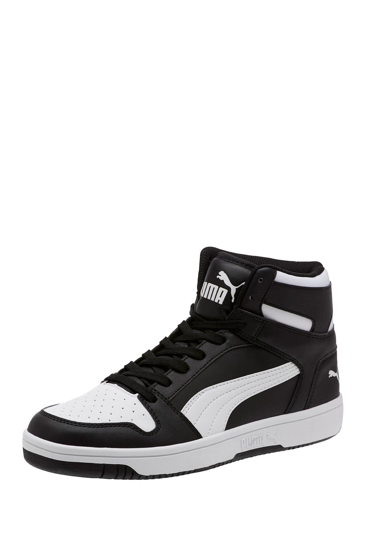 Rebound LayUp SL High Top Sneaker, Alternate, color, BLACK