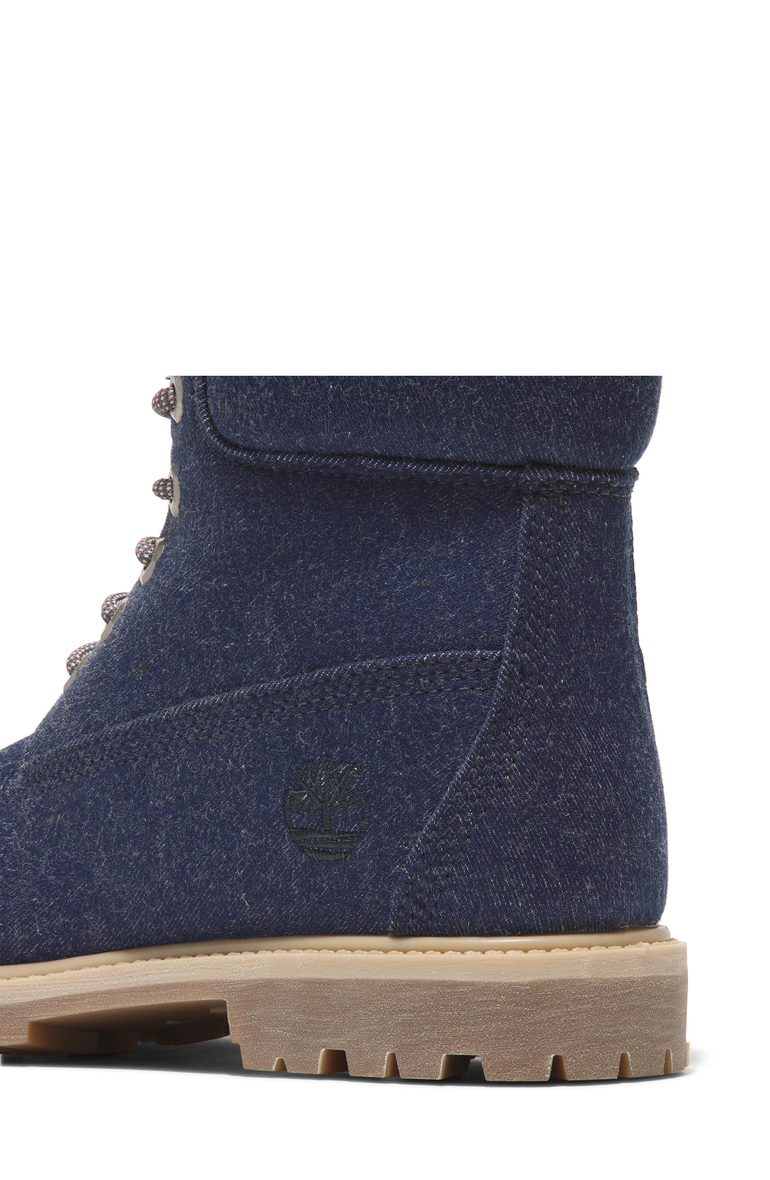 Timberland Premium Water Resistant Boot, Alternate, color, Dark Blue Canvas