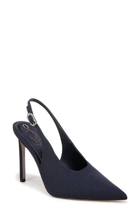 Alina Slingback Pointed Toe Pump (Women)