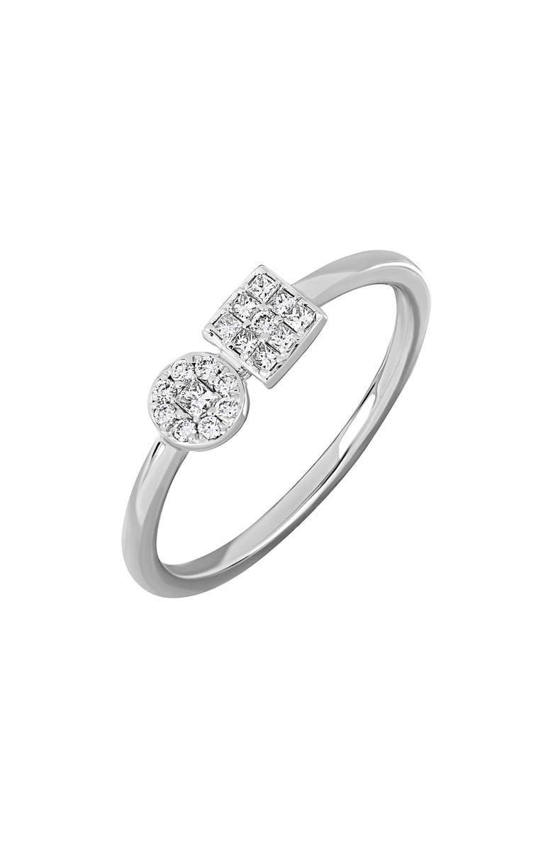 Bony Levy Maya Stacking Ring, Main, color, 18K White Gold