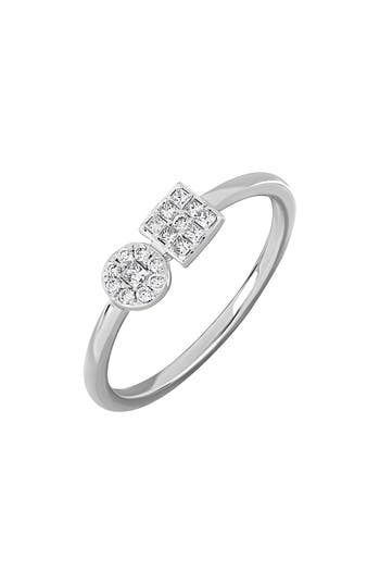 Bony Levy Maya Stacking Ring In Metallic