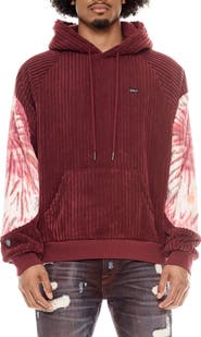 Cult of Individuality Tie Dye Corduroy Hoodie