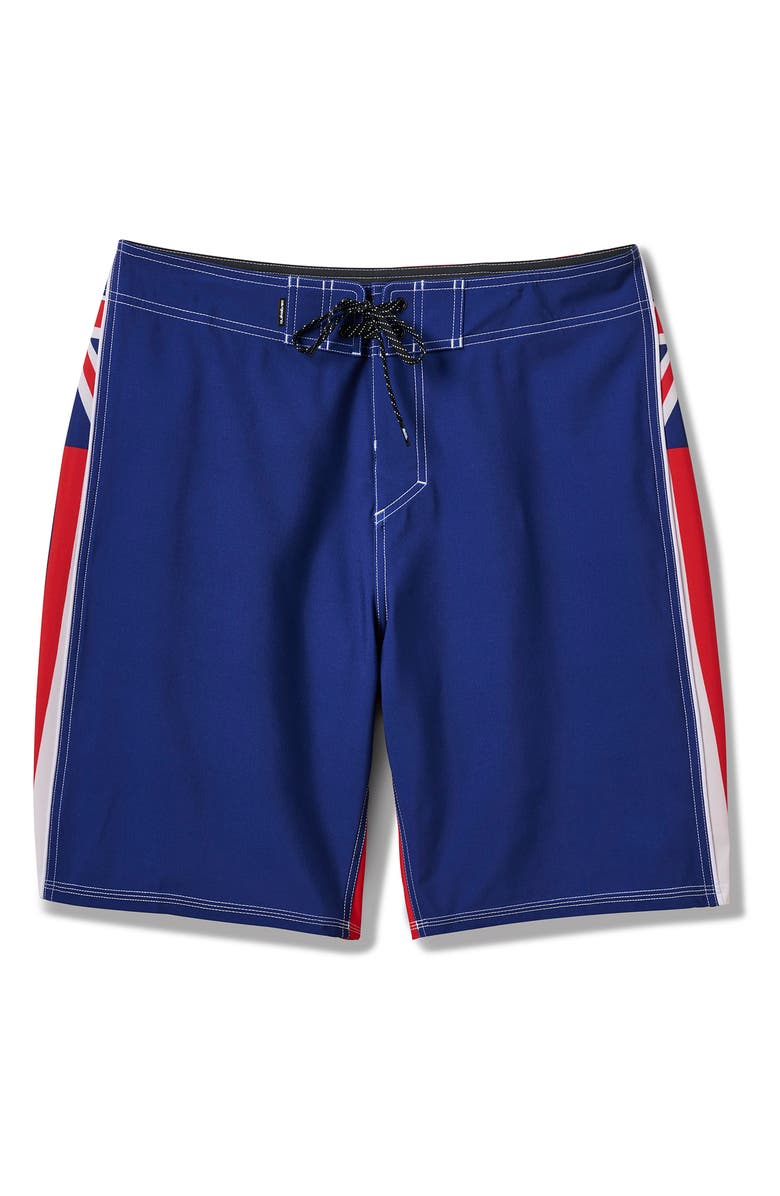 Quiksilver Surfsilk Hi Flight Board Shorts, Main, color, Royal Blue