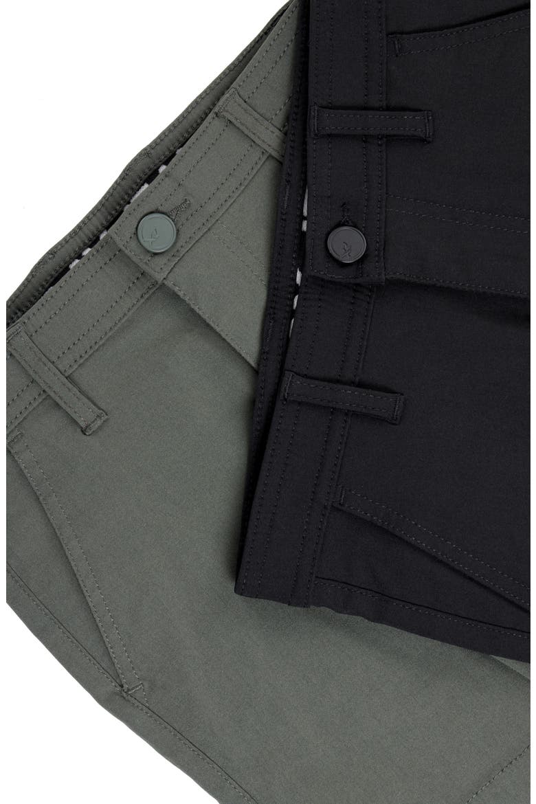 Kids' 2-Pack Flex Shorts, Alternate, color, BLACK/ OLIVE