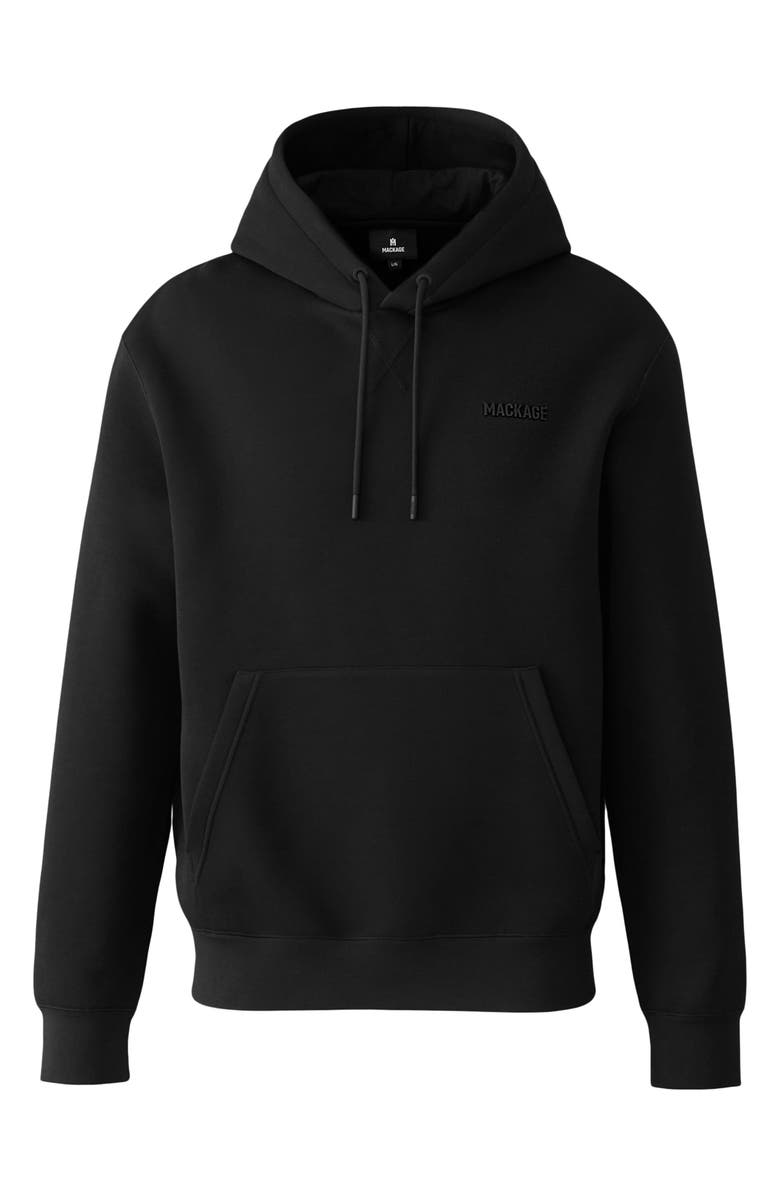 Mackage Kolton-Z Pullover Hoodie, Alternate, color, Black