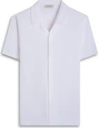 Bugatchi Terry Cloth Camp Shirt