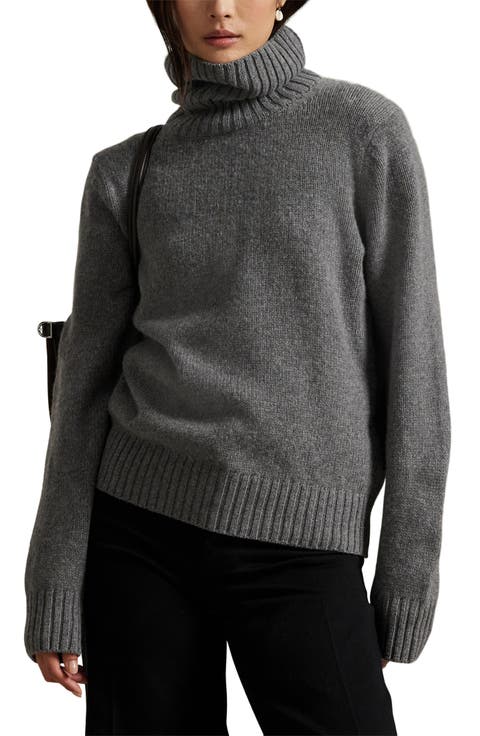 Wool Turtleneck Sweater