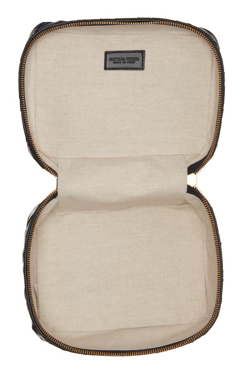 Bottega Veneta Intrecciato Leather East/West Vanity Case, Alternate, color,