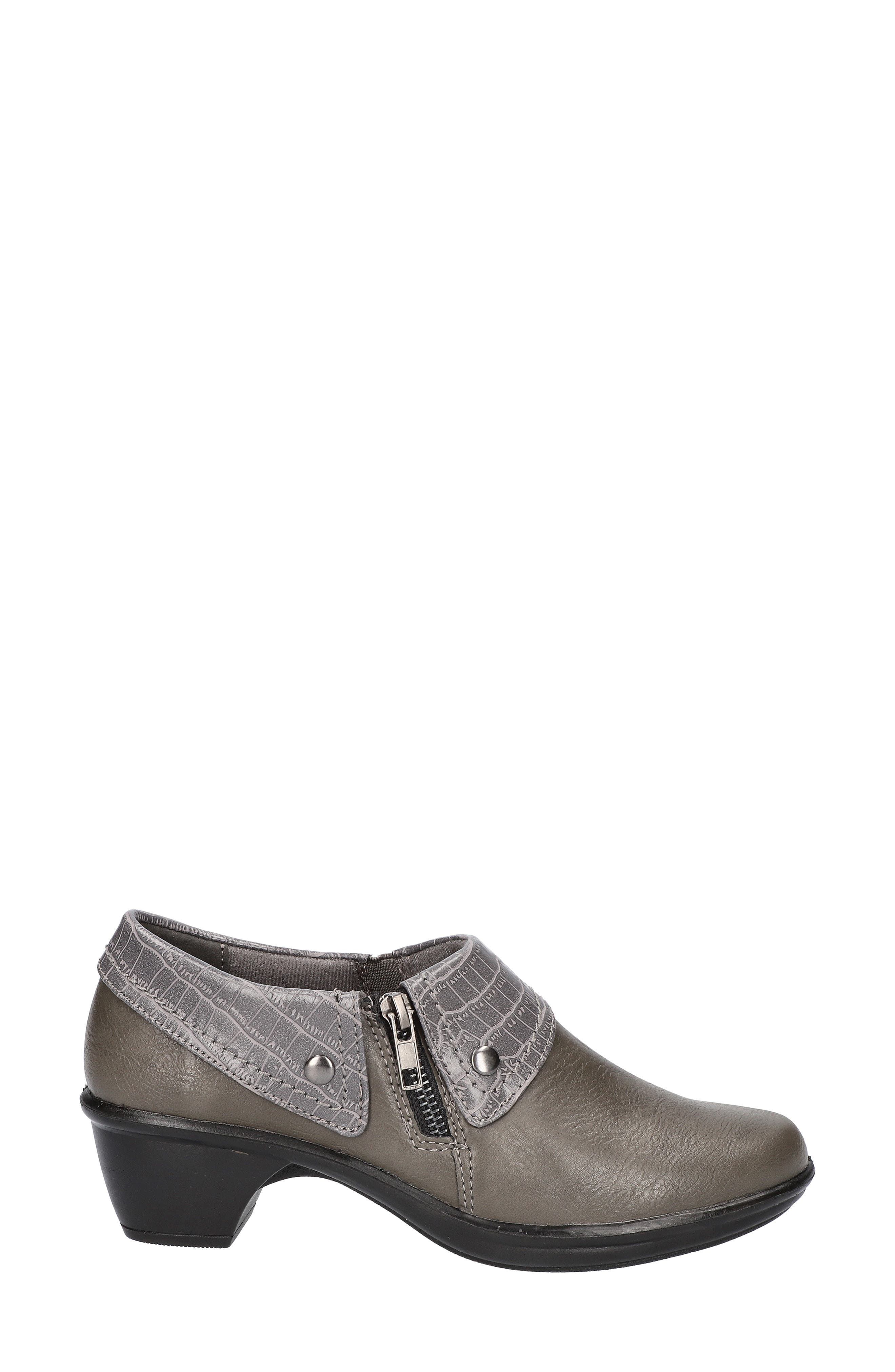 Darcy Bootie, Alternate, color, GREY/ GREY CROCO