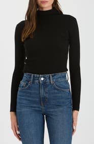 Blu Pepper Turtleneck Knit Top