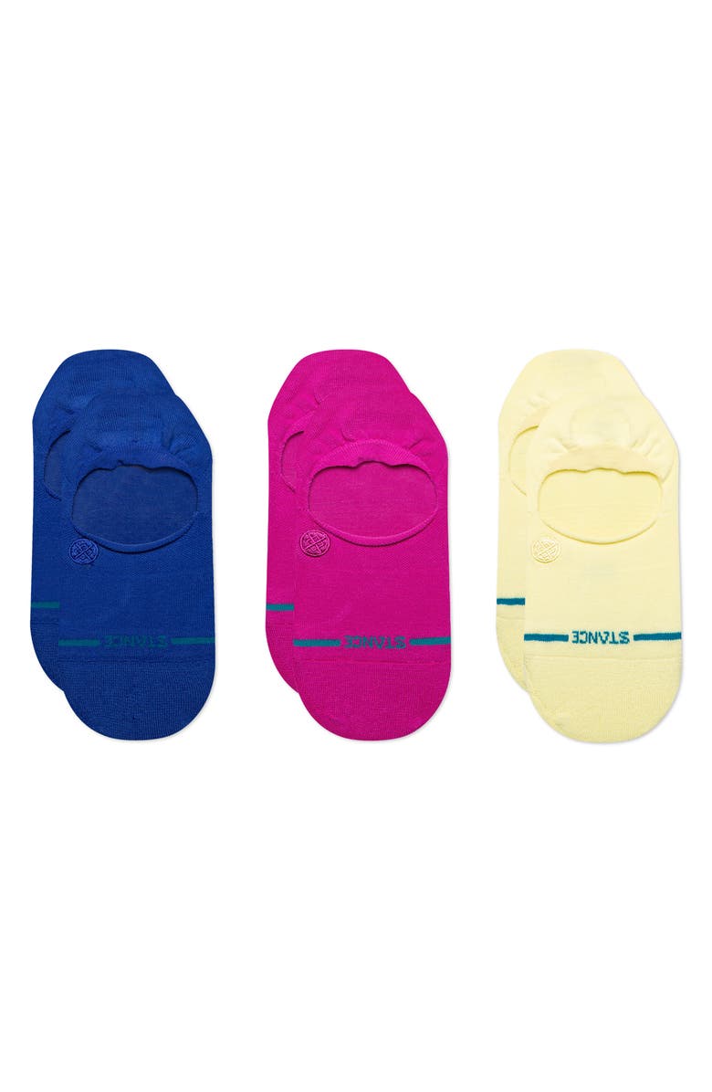 Stance Icon Assorted 3-Pack No Show Socks, Main, color, 