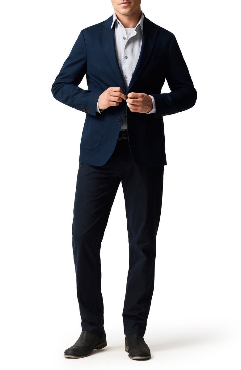 Rodd & Gunn Airtex Brushed Softie Sport Coat, Alternate, color, Navy