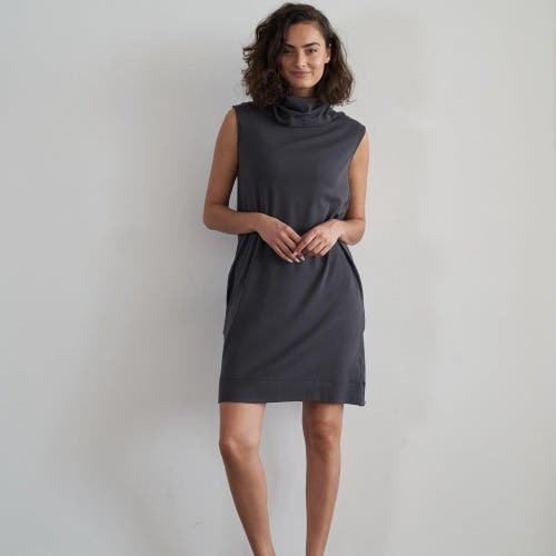 Eavolu Kakadu Sleeveless Tunic/dress In Slate