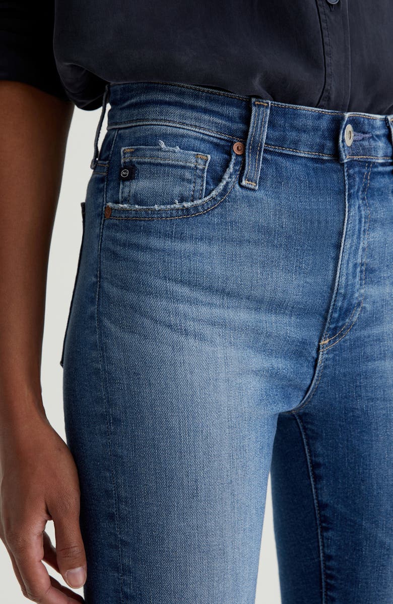AG Farrah Distressed Bootcut Jeans, Alternate, color, Oceanside