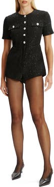 Bardot Estelle Bouclé Romper