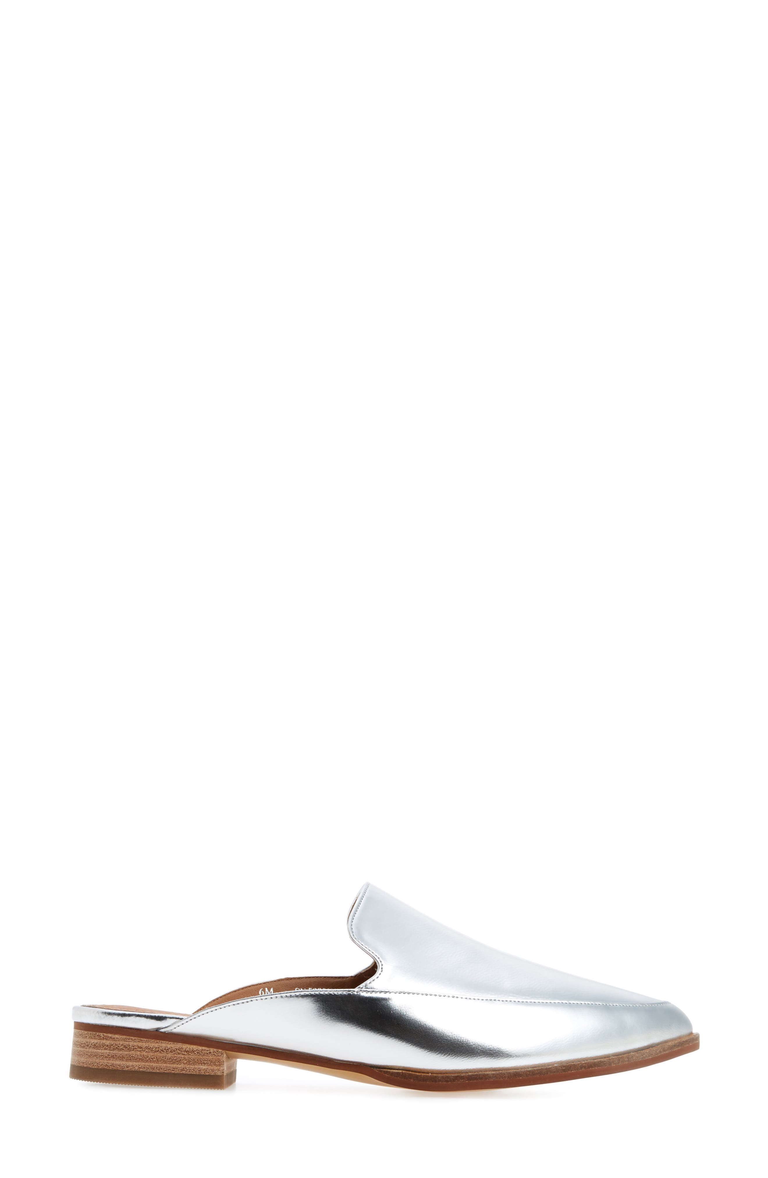 Corbin Mule, Alternate, color, SILVER SPECCIO LEATHER