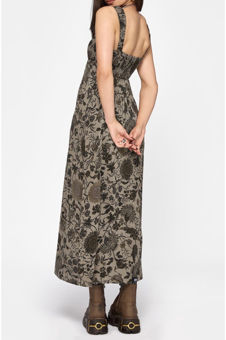 Herla Bhatik Floral Cami Maxi Dress, Alternate, color, Green