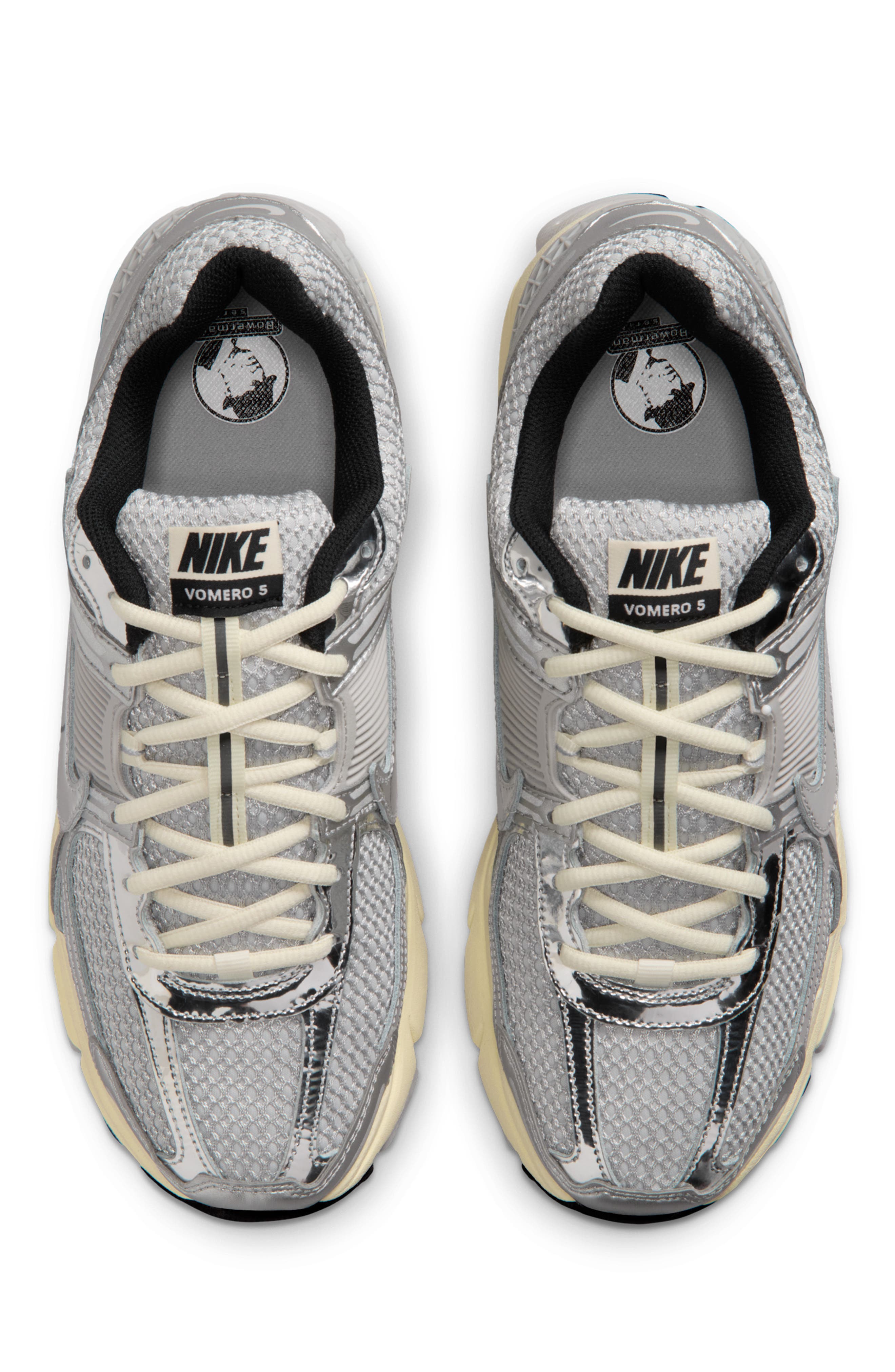 Zoom Vomero 5 Sneaker, Alternate, color, GREY FOG/ METALLIC SILVER