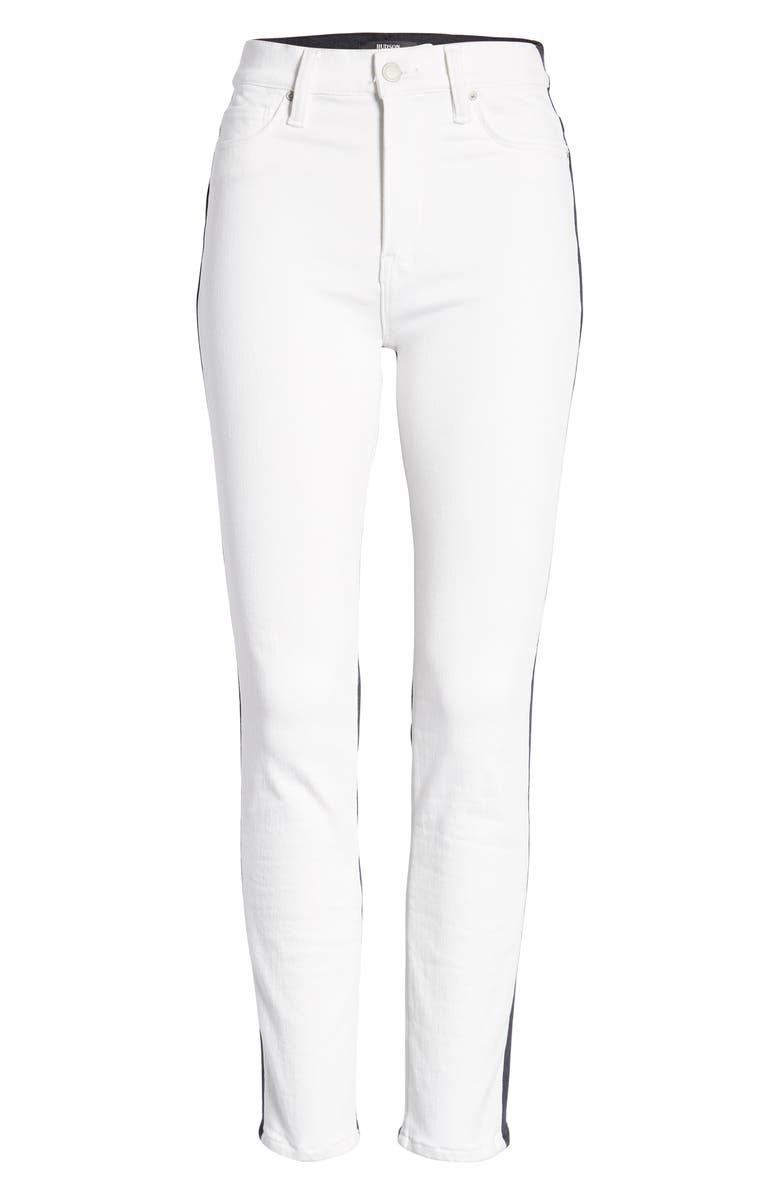 Hudson Jeans Barbara - Vice Versa High Waist Ankle Super Skinny Jeans, Alternate, color, 
