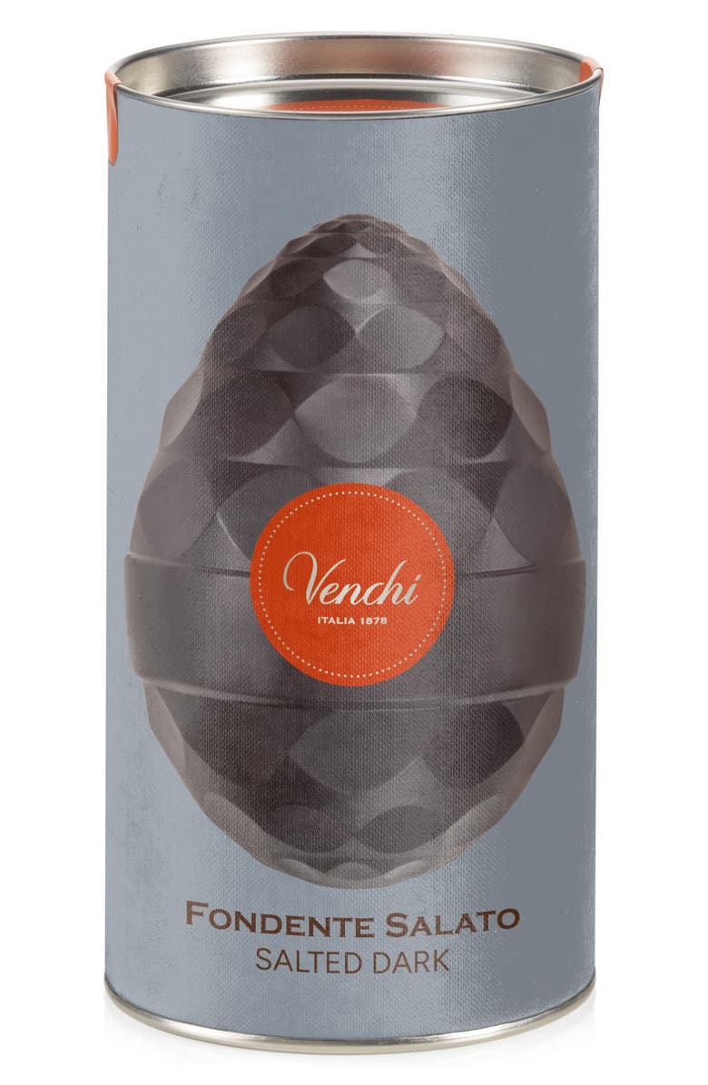 Venchi Easter Salted Dark Egg, Main, color, 