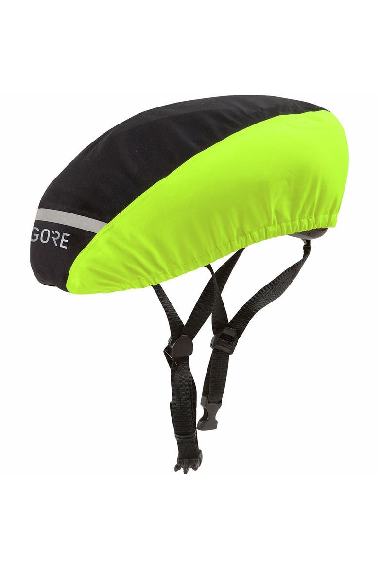 C3 Gore-Tex Helmet Cover, Main, color, Black/Neon Yellow