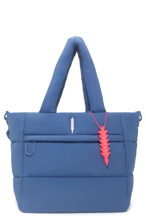 Quinn Quilted Nylon Tote Bag